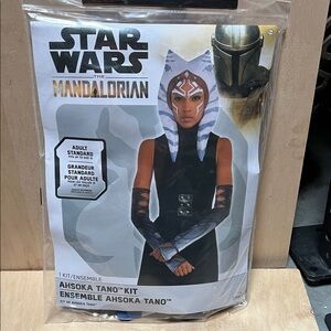 Star Wars Ahsoka Tano Adult Costume - Black and White